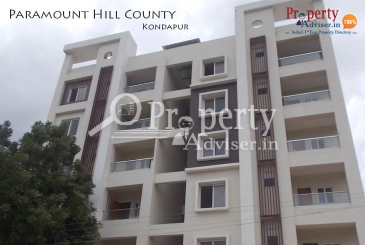 Paramount Hill County Block CApartments for Sale in Kondapur