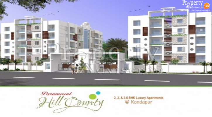 Paramount Hill County Block - C in Kondapur updated on 05-Nov-2019 with current status