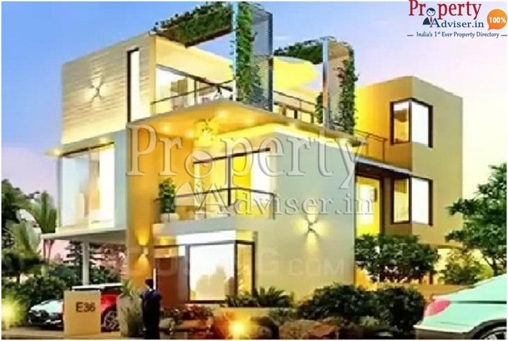 Residential villa for sale at Kompally with CC road completion