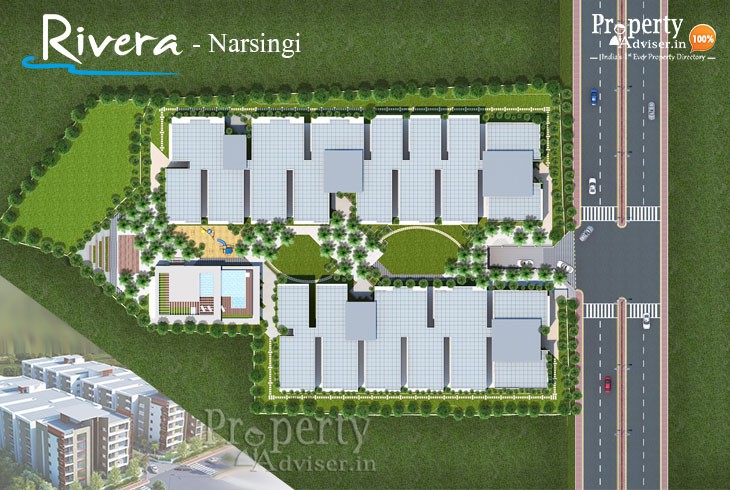 Rivera Gated Community Apartments by EIPL Developers