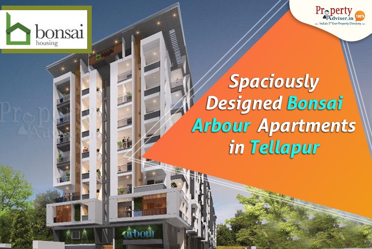 Spaciously Designed Bonsai Arbour Apartments in Tellapur