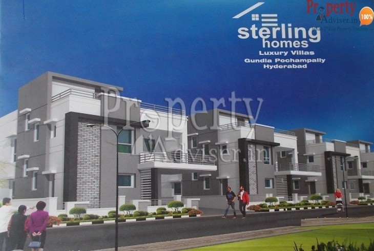 Sterling Homes Villas in Hyderabad with a New Bridge in its Vicinity 