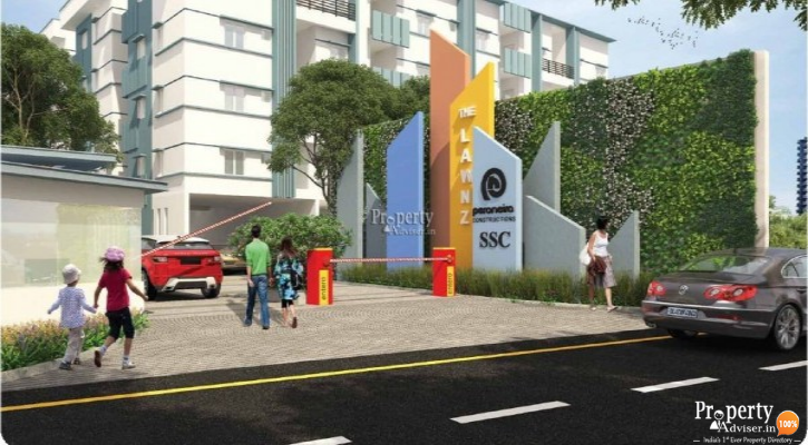 THE LAWNZ Block - F in Kokapet updated on 25-Oct-2019 with current status