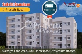 2BHK Flats for Sale at Pragathi Nagar, Hyderabad with a Host of Amenities