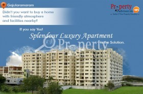 3BHK Flats for Sale in Splendour Luxury Apartment at Gajularamaram, Hyderabad