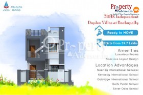 ADASADA HOMES - Well Planned Villas at Bachupally with Affordable Price