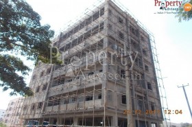 Apartment at Macha Bolarum Hyderabad completed Plastering work in Rajeswara Rao Residency