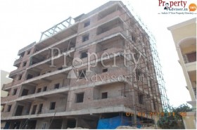 Brick Work is Completed in Sai Nivas Apartment at Gajularamaram