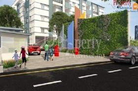 Residential apartment in Pragathi nagar Hyderabad with new roads at Sai Sankalp