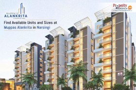Find Available Units and Sizes at Muppas Alankrita in Narsingi