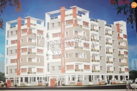 Goldy Crop 2 Residential Apartment  Hyderabad Elevation painting work completed