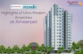 Highlights of Ultra Modern Amenities at Shanta Sriram Pinnacle in Ameerpet