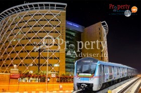 Metro Works Started Near Residential Properties in Hitec City