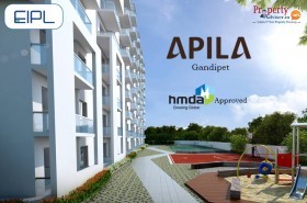 New Premium 3BHK Flats for Sale in Kokapet at Apila by EIPL