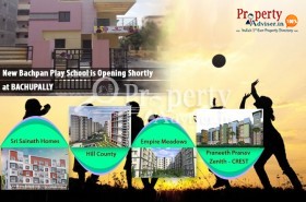 New Bachpan Play School is Opening Shortly near Residential Projects at Bachupally