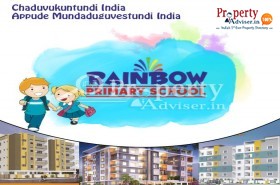 Rainbow Primary School Opening Shortly Near Apartments in Mithila Nagar, Pragathi Nagar