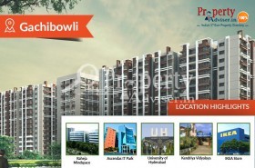 Residential Apartments at Gachibowli for buyers Quality Lifestyle
