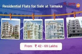 Residential Flats for Sale at Tarnaka with Reasonable Price