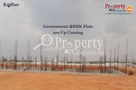 Upcoming Government Double Bedroom Flats at Kollur, Hyderabad