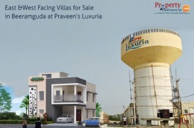 Praveen Luxuria Villas in Beeramguda for sale