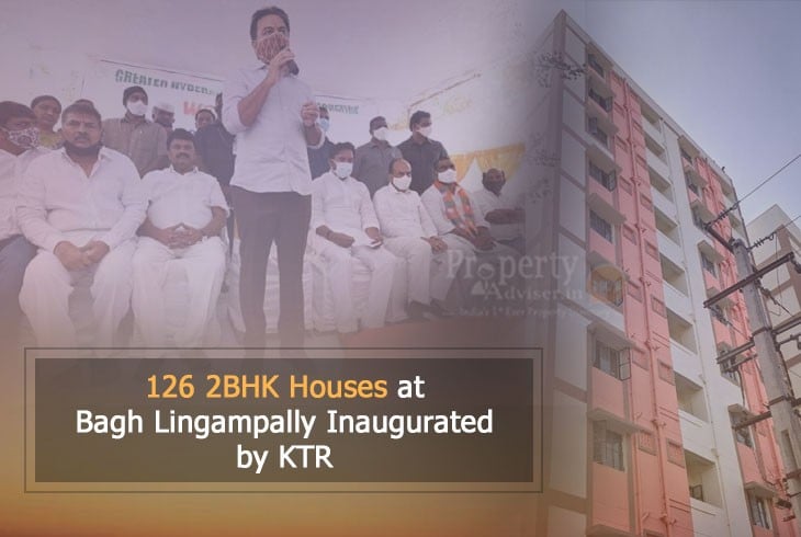 Govt Allotted 126 2bhk Houses to Eligible Beneficiaries at Baghlingampally 