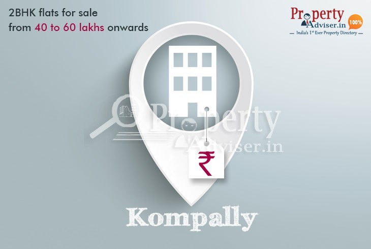 2BHK Apartments for Sale in Kompally below 60 lakhs