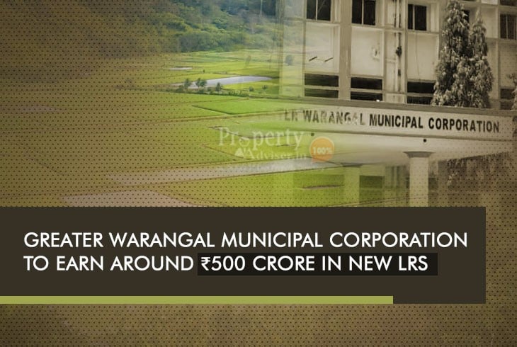 Rs 500 Crore Revenue Generated from LRS 2020 by Warangal Municipal Corporation