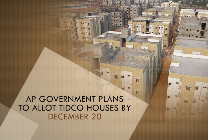 AP State Government Plans to Complete Tidco houses Allotment by December 20