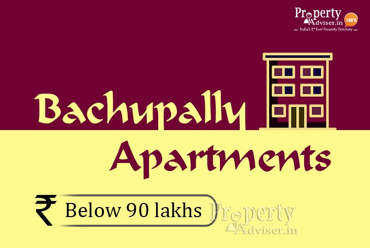Apartments for Sale in Bachupally Below 90 Lakhs