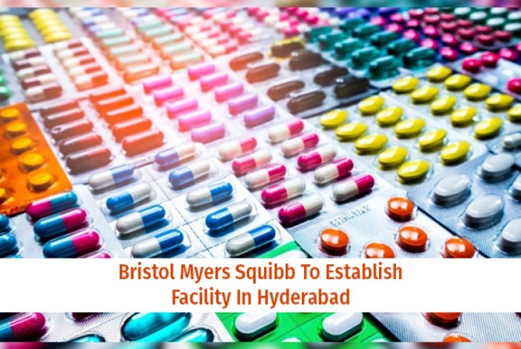 Bristol Myers Squibb, one of the world’s top bio-pharmaceutical firms, is to be set up in Hyderabad.     