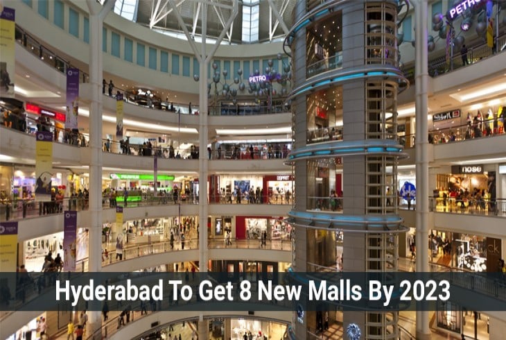 By 2023 8 new malls will open in Hyderabad 