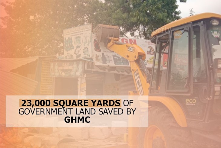 Hyderabad Civic Body Saves 23,000 Square Yards of Land From Encroachers