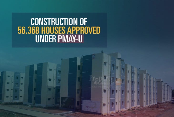 Ministry of Housing Permits Construction of 56,368 Houses under PMAY-U