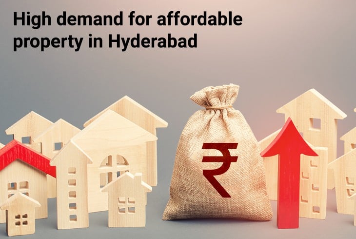  Demand for residential properties rises in Hyderabad