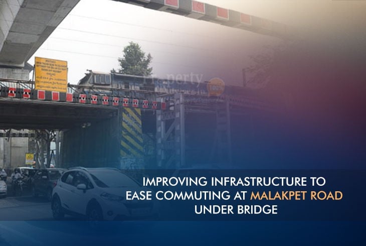 Infrastructure Development Works at Malakpet Road Under Bridge to Facilitate Traffic