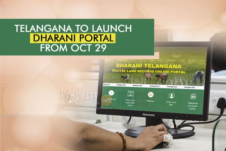 Telangana to Begin Dharani Portal Services From Oct 29 