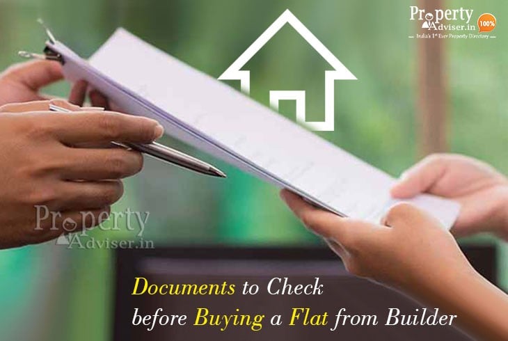 Documents to Check before Buying a Flat from Builder