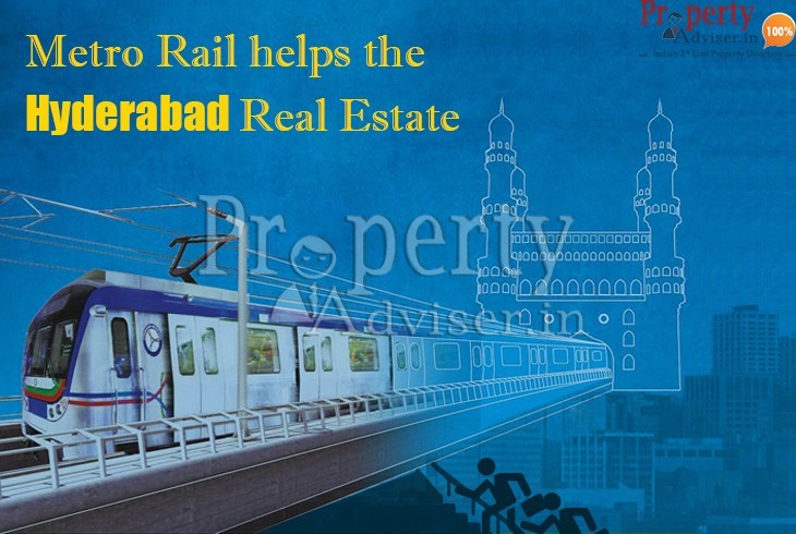 How Does Metro Rail help Hyderabad real estate sector