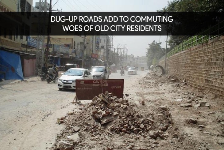 Dug-up roads causing anguish to Old City residents 