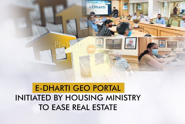Union Housing  Ministry launched e-Dharti GeoPortal to Ensure Transparency