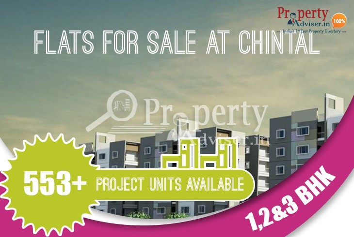 Flats for Sale at Chintal, Hyderabad from Rs.23 lakhs 