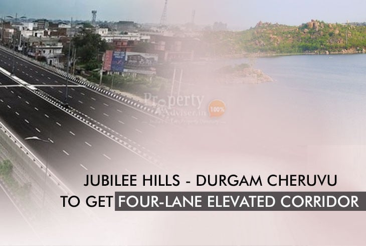 Flyover from Jubilee Hills to Durgam Cheruvu Ready For Inauguration