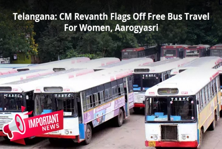 Free bus travel for women & Aarogyasri Schema