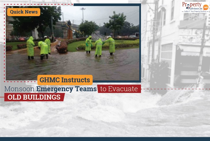 GHMC Alerts Monsoon Emergency Teams to Demolish all Dilapidated Buildings 