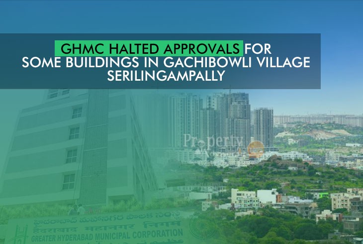 GHMC Not Granted Permissions for Some Buildings in Gachibowli Village