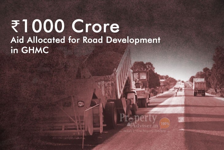 Government Funded Rs 1000 Cr for Development of Link Roads in Hyderabad