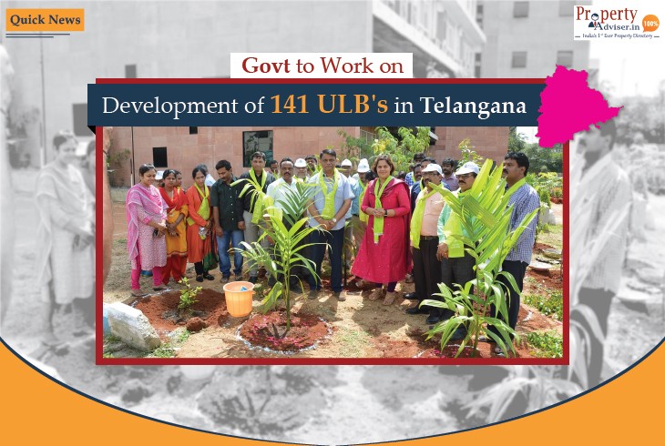  Government Plans to Develop all141 ULB’s in Telangana 
