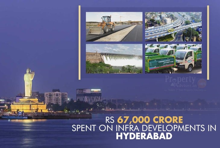 Government Spent Rs 67,000 Crore on Infra Projects in Hyderabad, says Minister