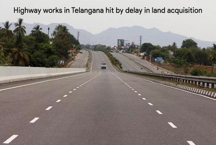 Highway Works In Telangana Halted For Land Obtainment