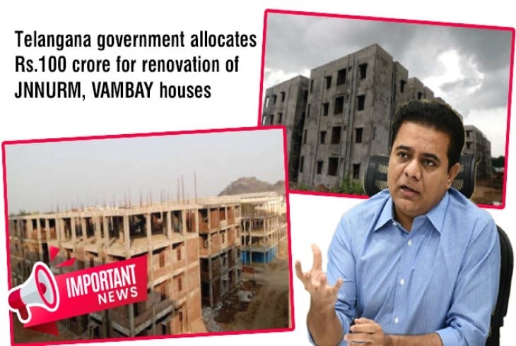 HMDA Allocates ?100 Crore for GHMC Housing Revitalization